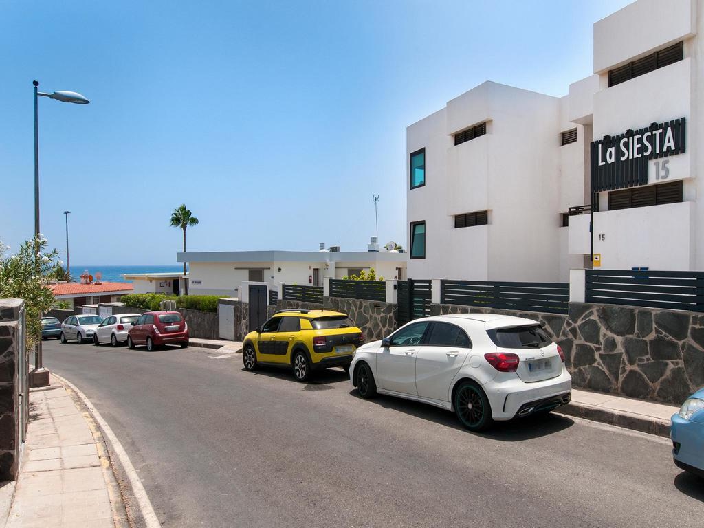 Beachfront Apartment Siesta 21 San Agustin Playa By Villagrancanaria Exteriör bild